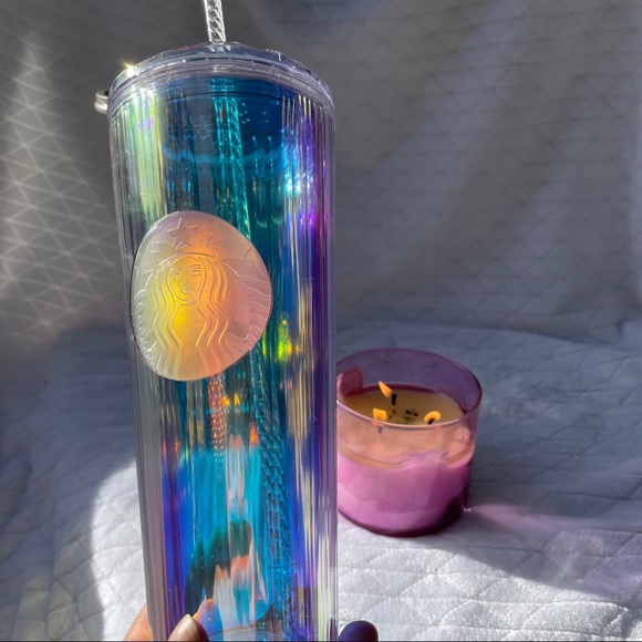 SOLD- Starbucks iridescent tumbler, Summer 2020 - Picture 9 of 16